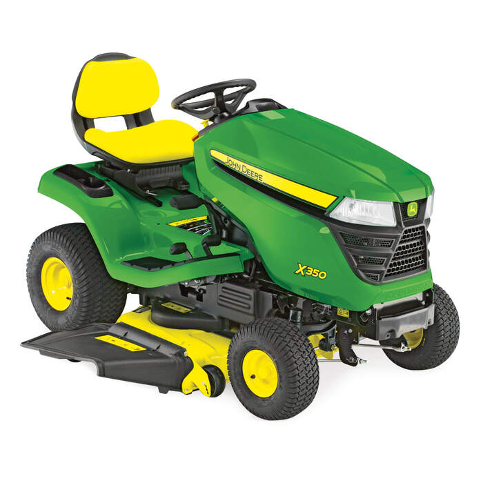 Trattorino rasaerba JOHN DEERE X350 -