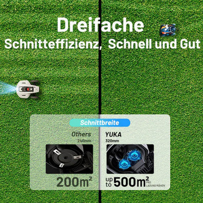 MAMMOTION YUKA 2000 Mähroboter Ohne Kehrmaschinen-Kit